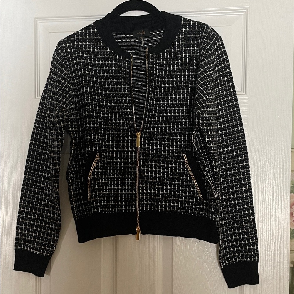 🖤🤍Women's Black and White Jacket New w/o tags🤍🖤